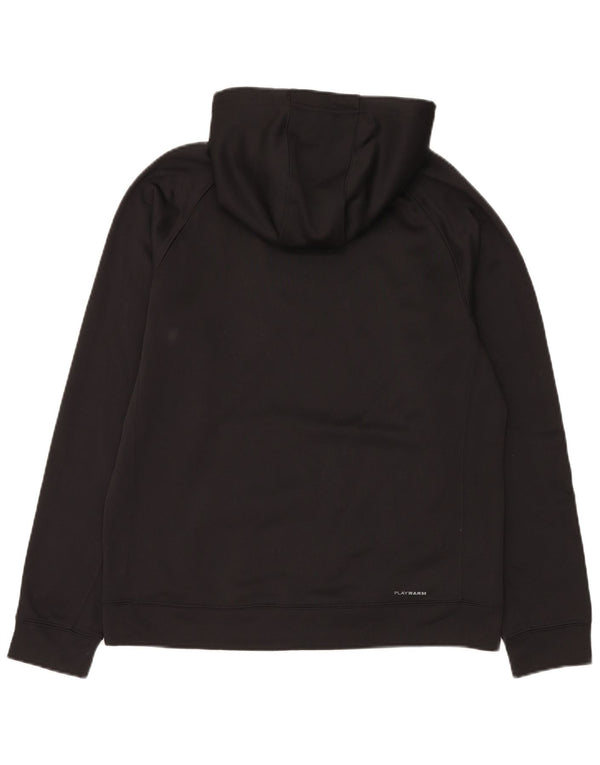 Reebok Mens Hoodie Jumper Medium Black Polyester