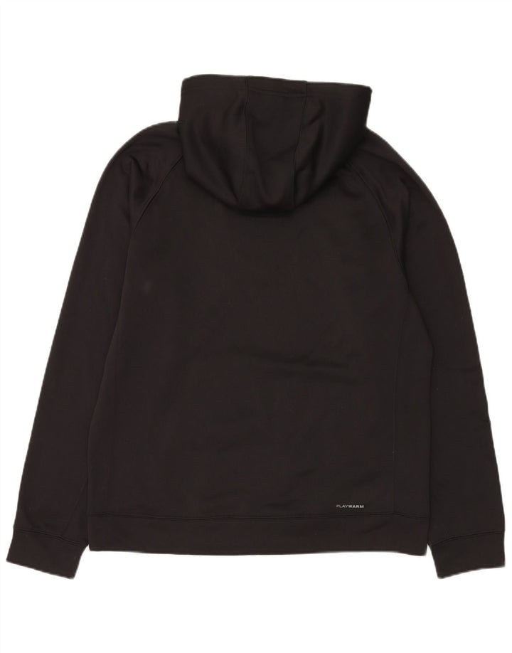 Reebok Mens Hoodie Jumper Medium Black Polyester