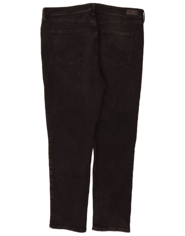 Fat Face Womens Sway Slim Jeans UK 18 XL W38 L30 Black Cotton