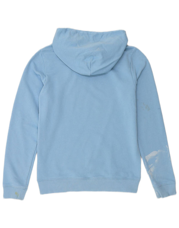 CALVIN KLEIN JEANS Boys Hoodie Jumper 15-16 Years Blue Cotton
