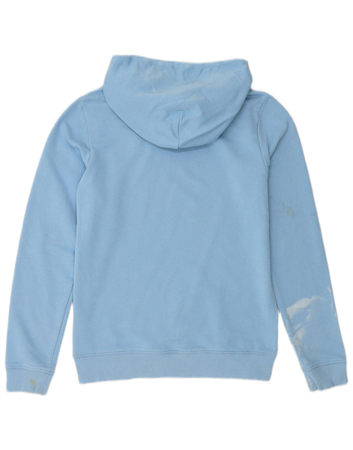 CALVIN KLEIN JEANS Boys Hoodie Jumper 15-16 Years Blue Cotton