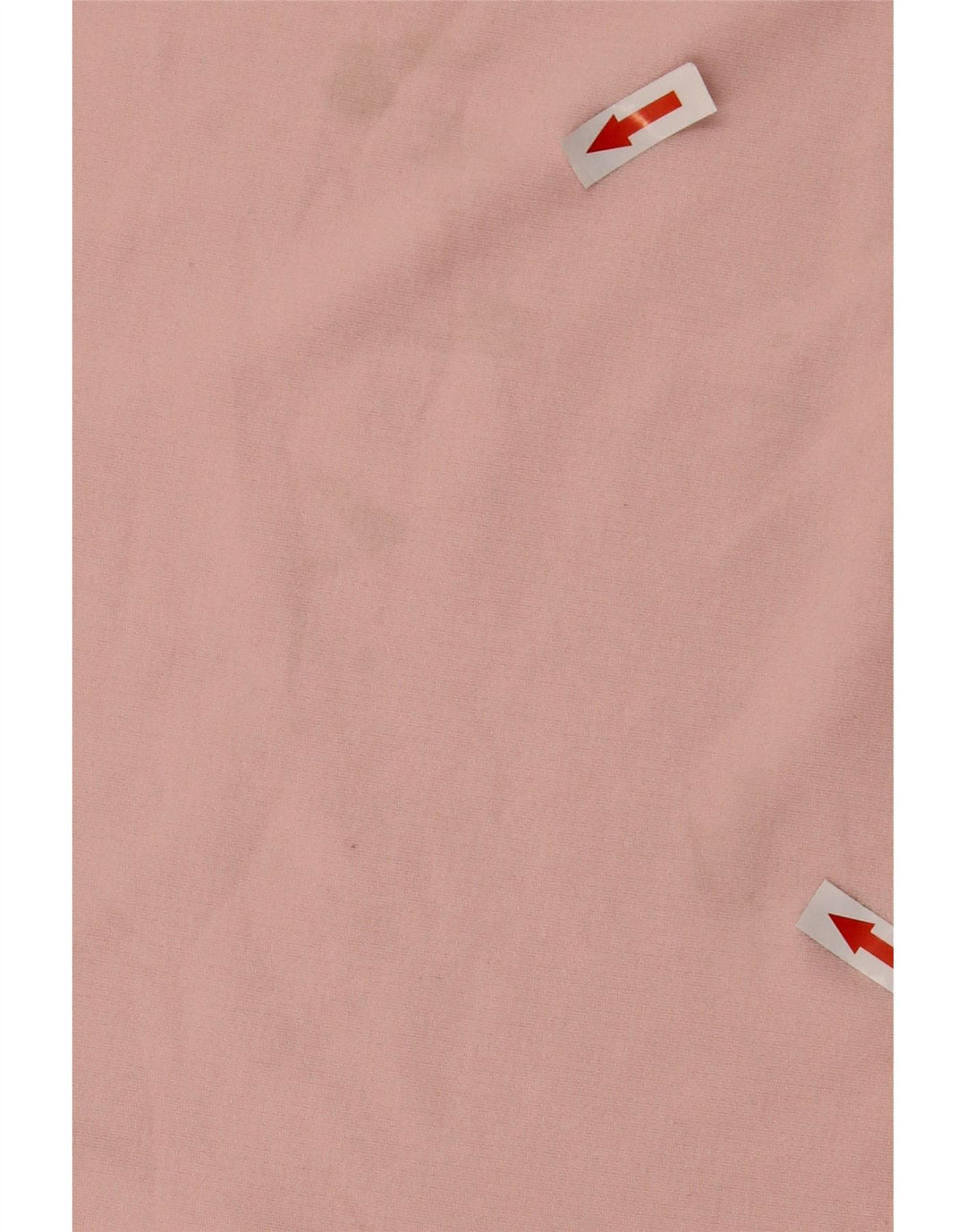Nike Womens Oversized Graphic Zip Neck Pullover Tracksuit Top UK 6 XS Pink