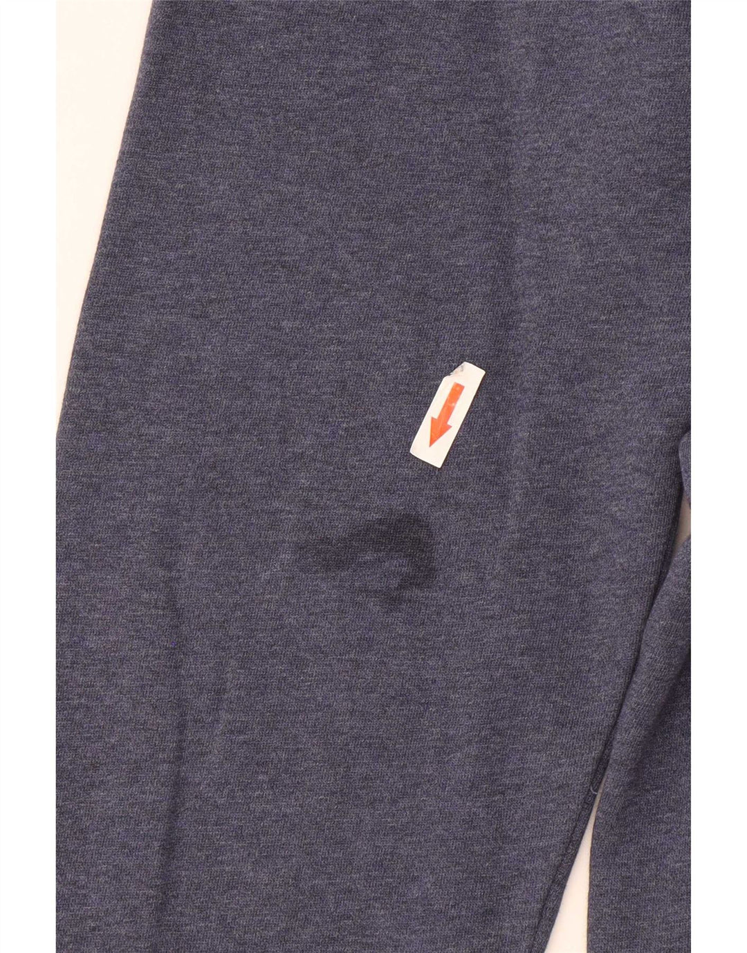Gant Mens Zip Neck Sweatshirt Jumper Medium Navy Blue Cotton