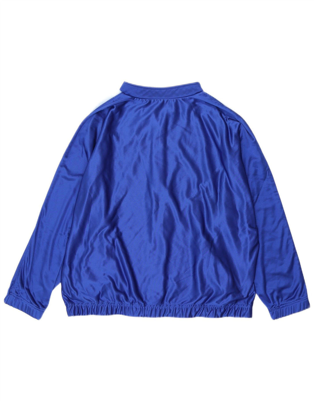 Vintage Mens Tracksuit Top Jacket XL Blue Colourblock
