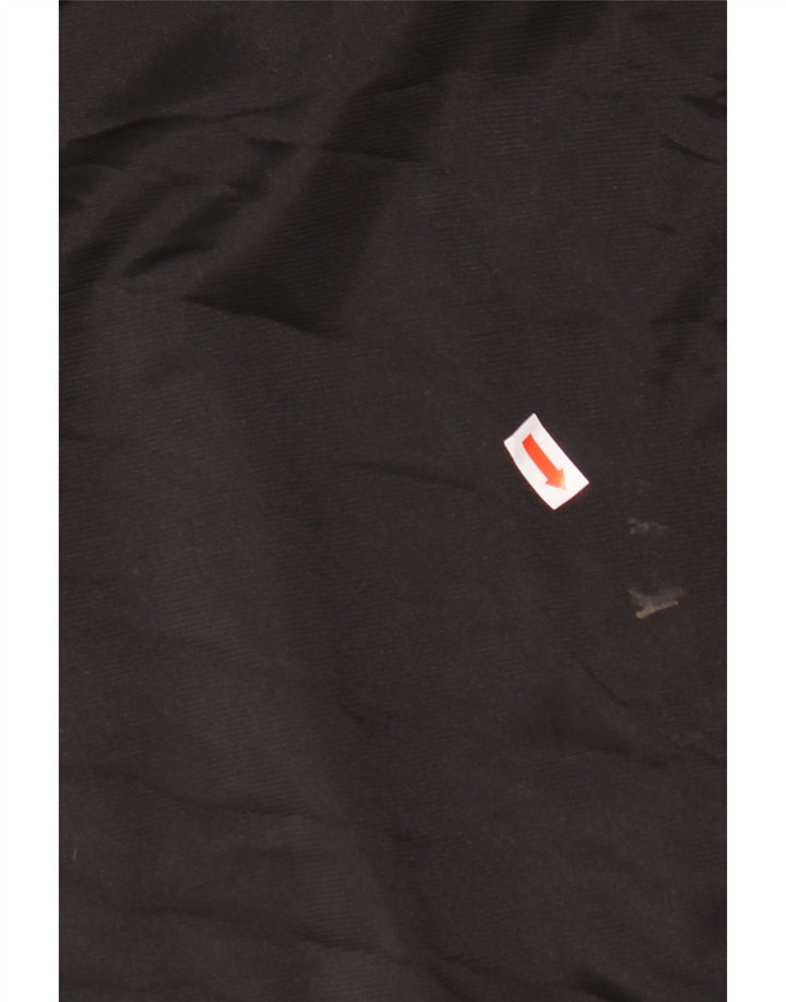 DIADORA Womens Tracksuit Top Jacket UK 16 Large Black Polyester