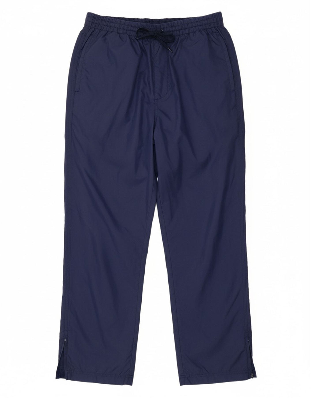 FOOT LOCKER Mens Tracksuit Trousers Medium  Navy Blue Nylon