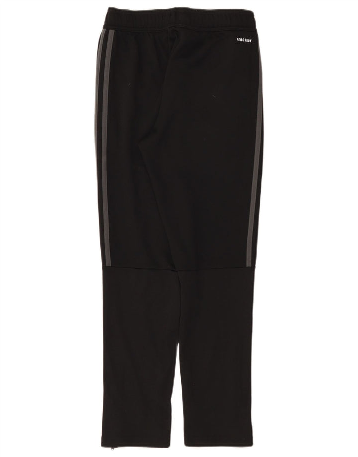 Adidas Boys Aeroready Tracksuit Trousers 11-12 Years  Black Polyester
