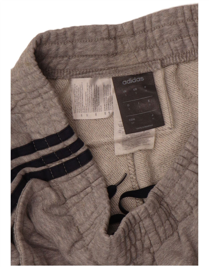 ADIDAS Mens Sport Shorts Small  Grey Cotton