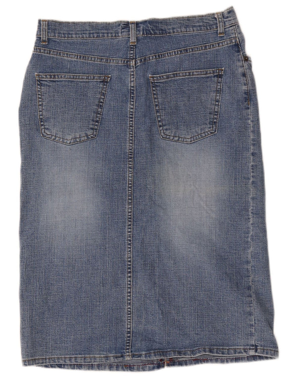 Oasis Womens Denim Skirt UK 12 Medium W30 Blue