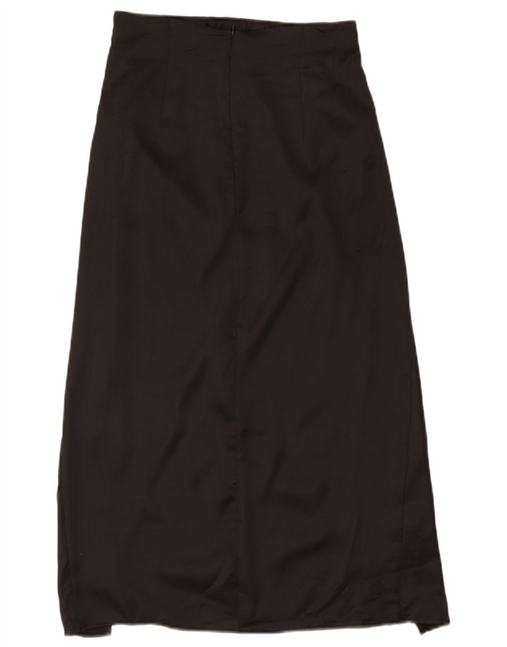 Zara Womens Midi Skirt Small W26  Black