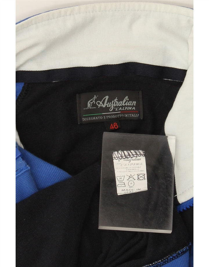 AUSTRALIAN L'ALPINA Womens Tracksuit Top Jacket IT 46 Large Black