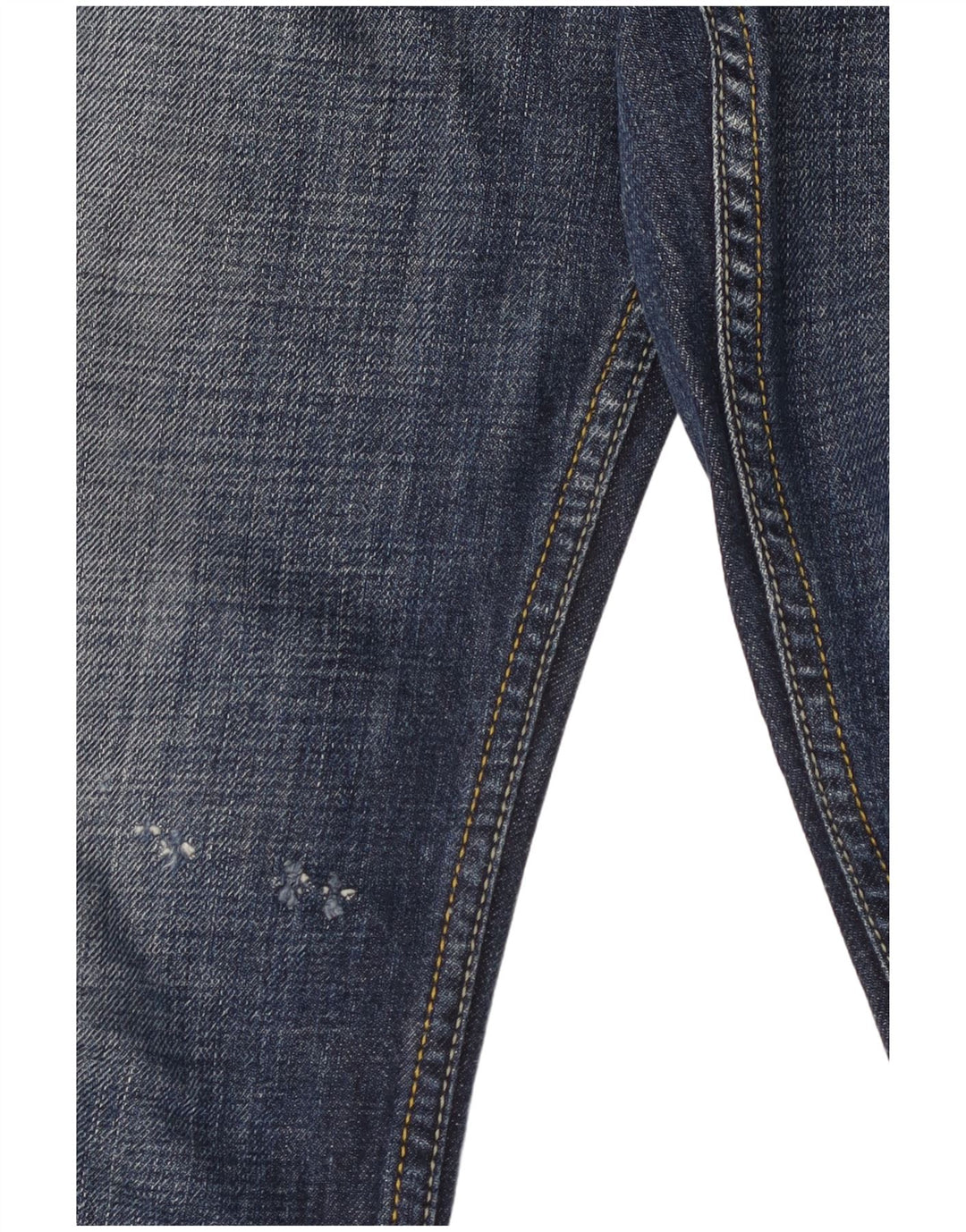 Diesel Mens Larkee Straight Jeans W34 L32 Blue Cotton