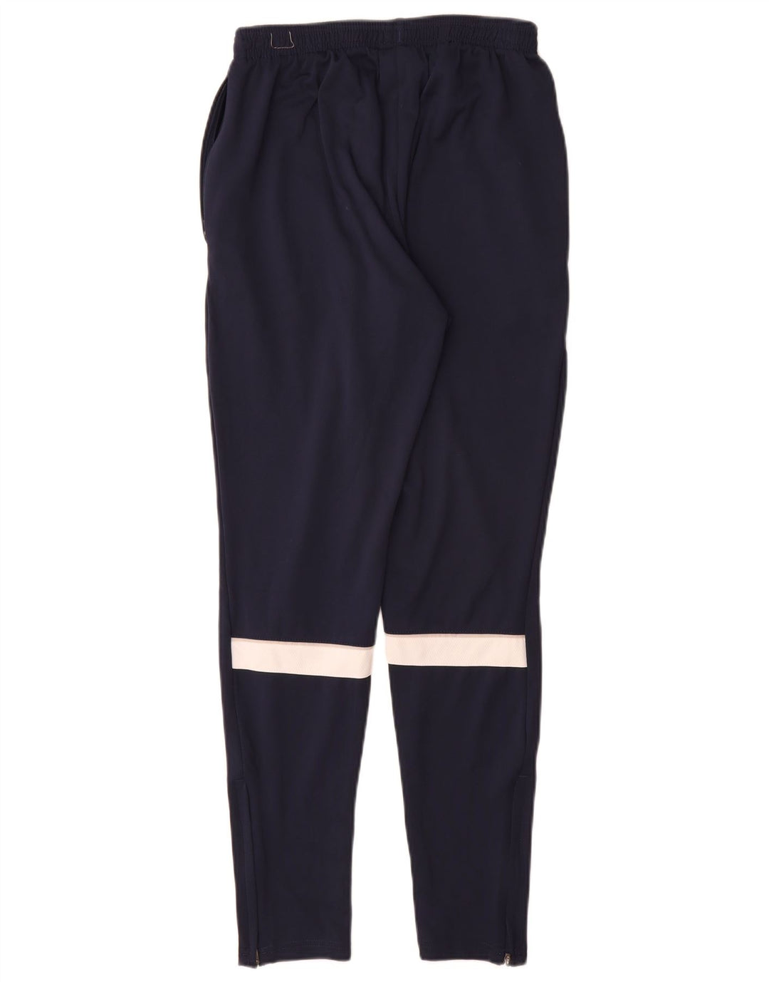 Nike Mens Tracksuit Trousers Medium Navy Blue Colourblock Polyester