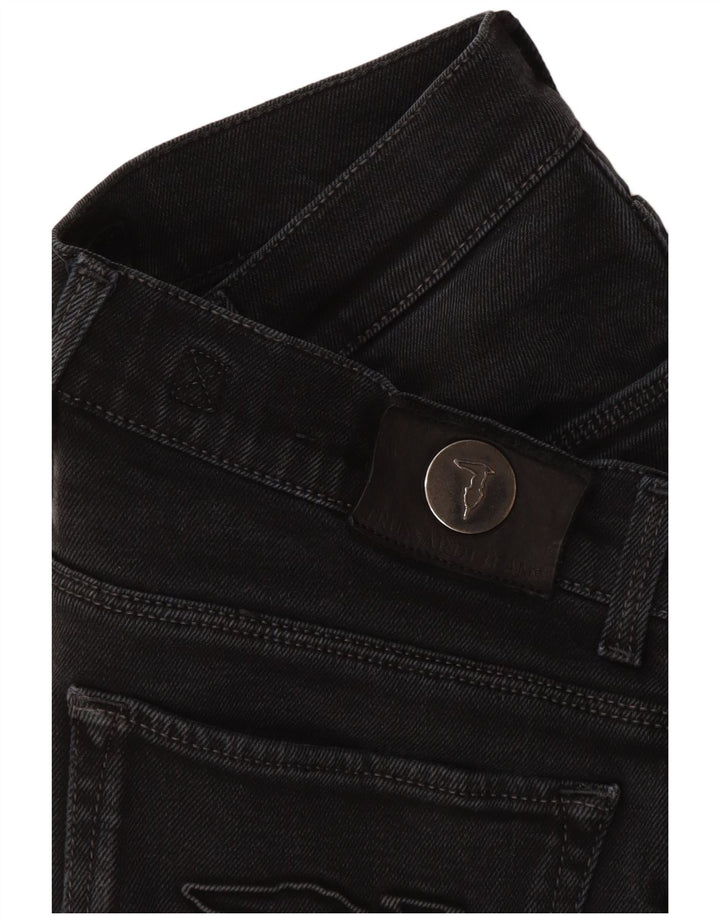 Trussardi Mens Straight Jeans W34 L30 Black