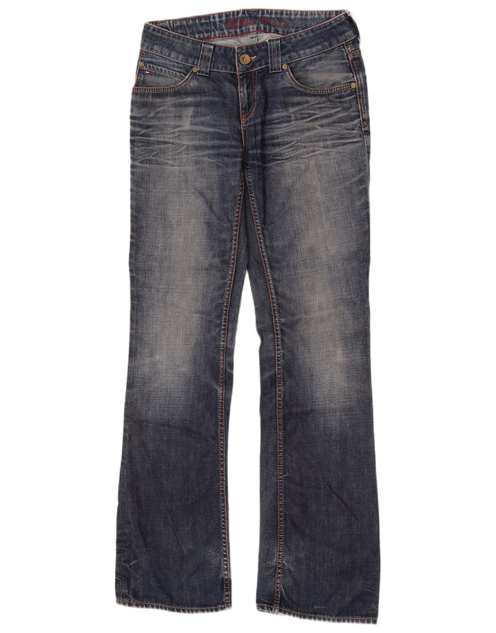 Tommy Hilfiger Womens Bootcut Jeans W28 L34 Blue Cotton