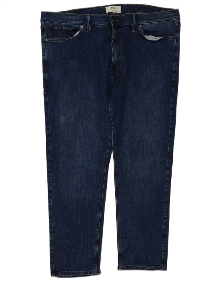 Marks & Spencer Mens Slim Jeans W40 L29 Blue Cotton