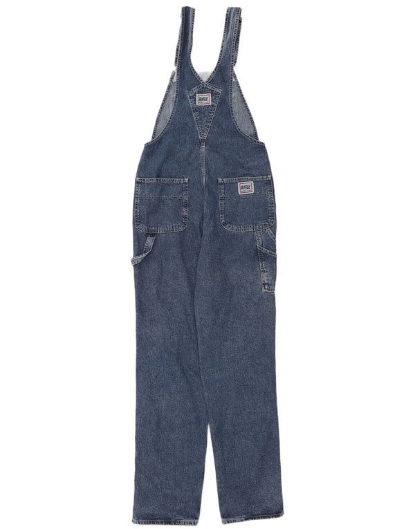 Rifle Mens Cargo Dungarees Jeans W28 L34 Blue Cotton