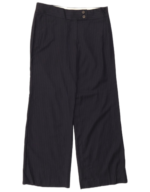 J. CREW Womens Favorite Fit Chino Trousers US 12 Large W32 L29 Navy Blue