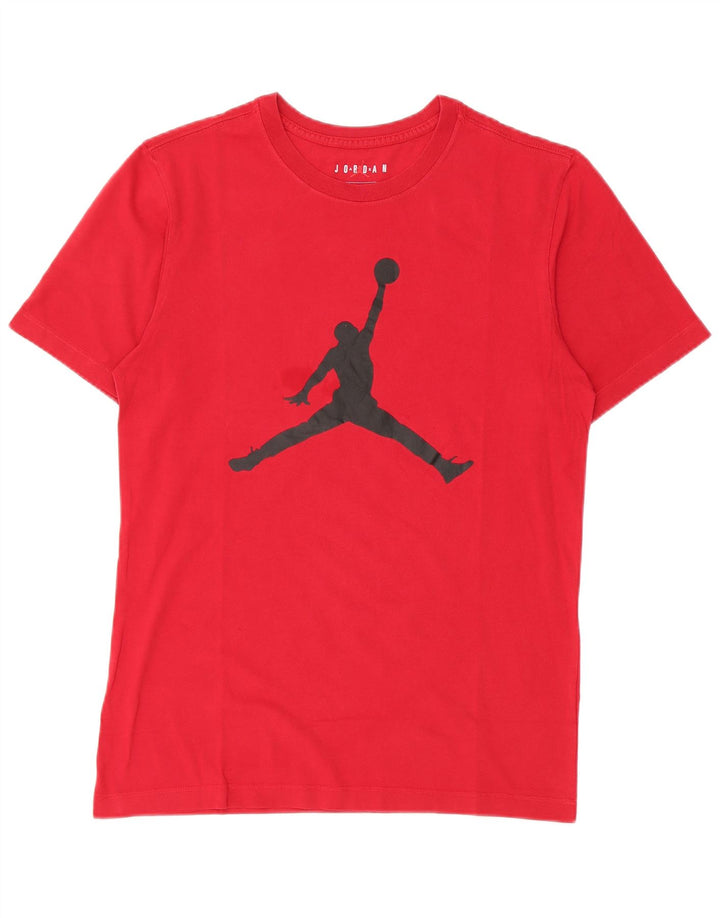 Jordan Mens Graphic T-Shirt Top Small Red