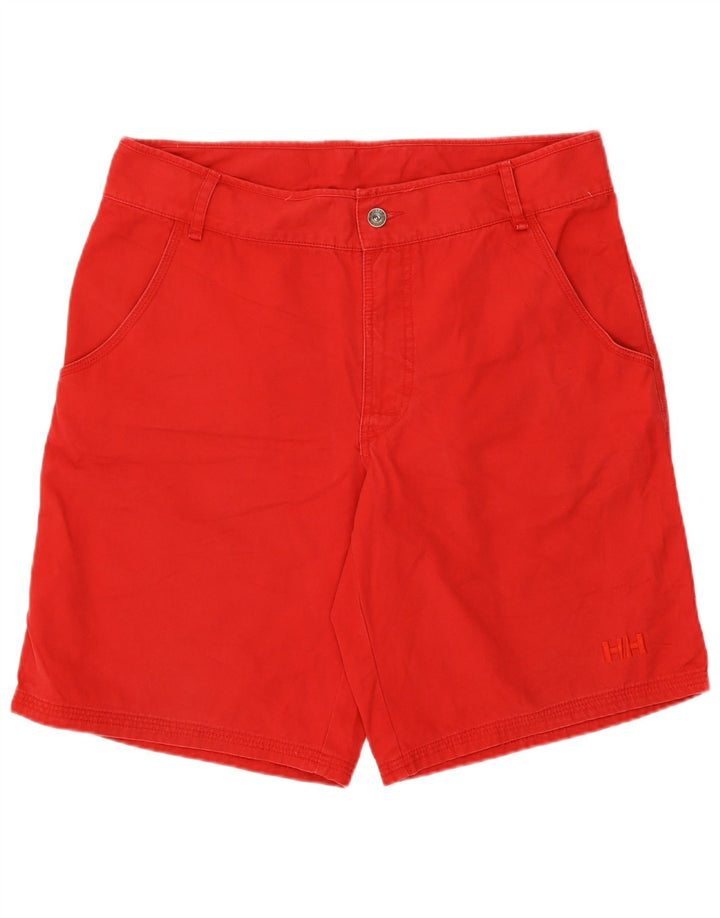 Helly Hansen Mens Chino Shorts W34 Large Red Cotton