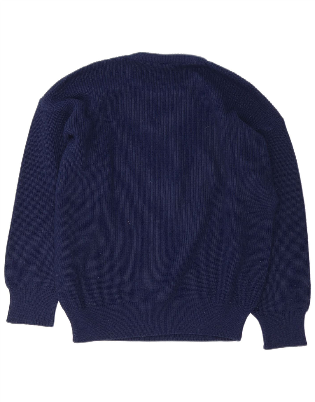 Dolomiten Mens Crew Neck Jumper Sweater IT 48 Medium Navy Blue