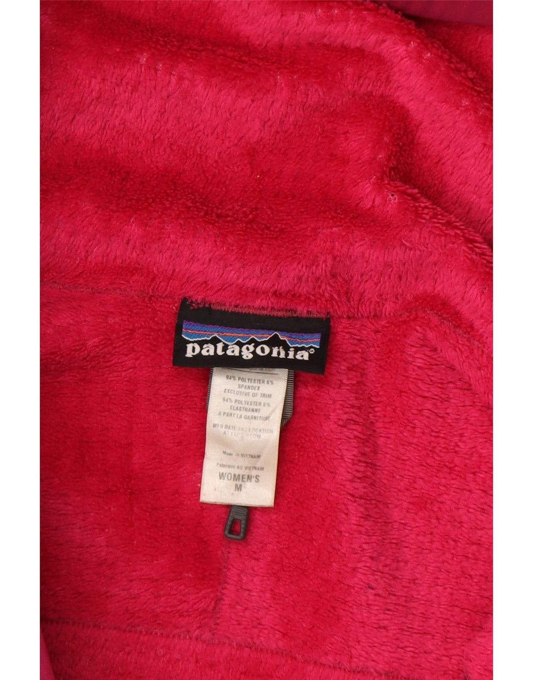 PATAGONIA Womens Hooded Windbreaker Jacket UK 14 Medium Pink Polyester