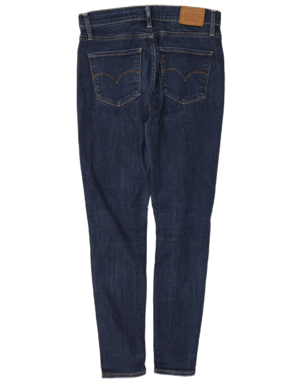 Levi's Womens 720 High Rise Super Skinny Jeans W28 L28 Blue Cotton