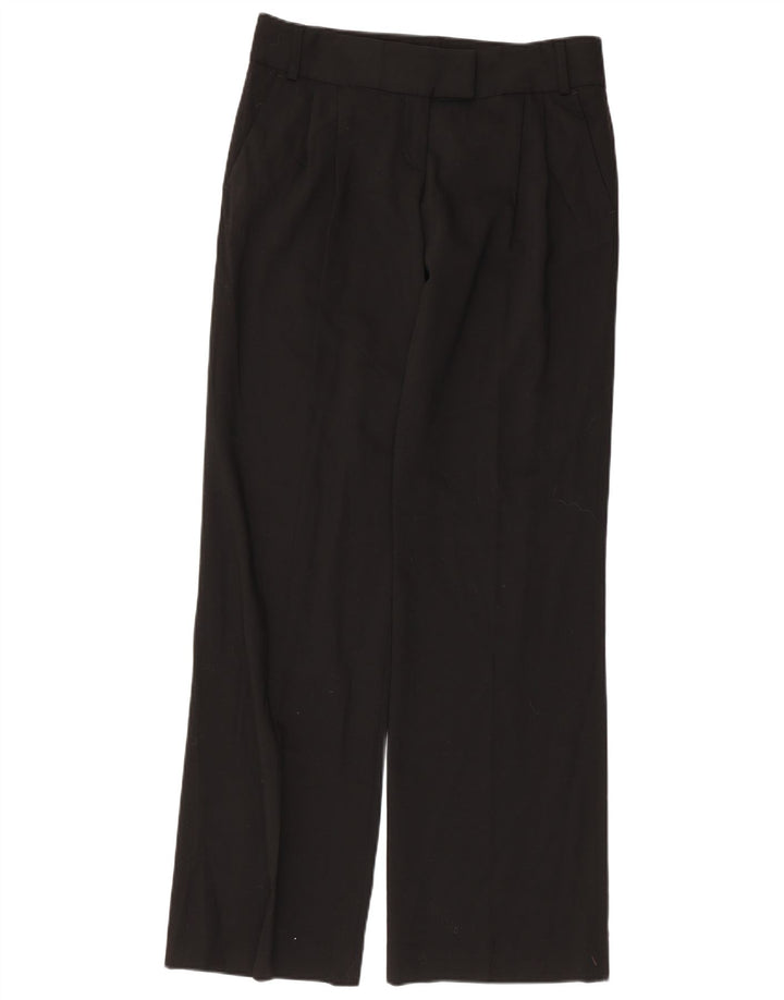 French Connection Womens Pegged Suit Trousers UK 10 Small W32 L32 Black