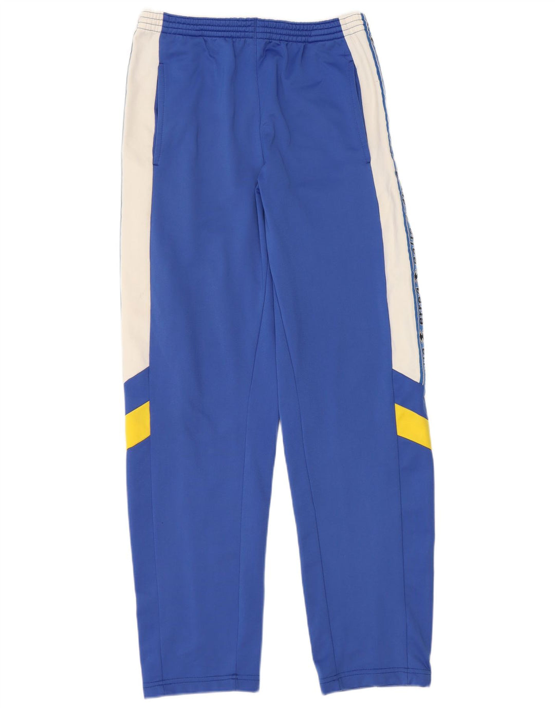 Errea Mens Graphic Tracksuit Trousers Medium  Blue Colourblock Polyester