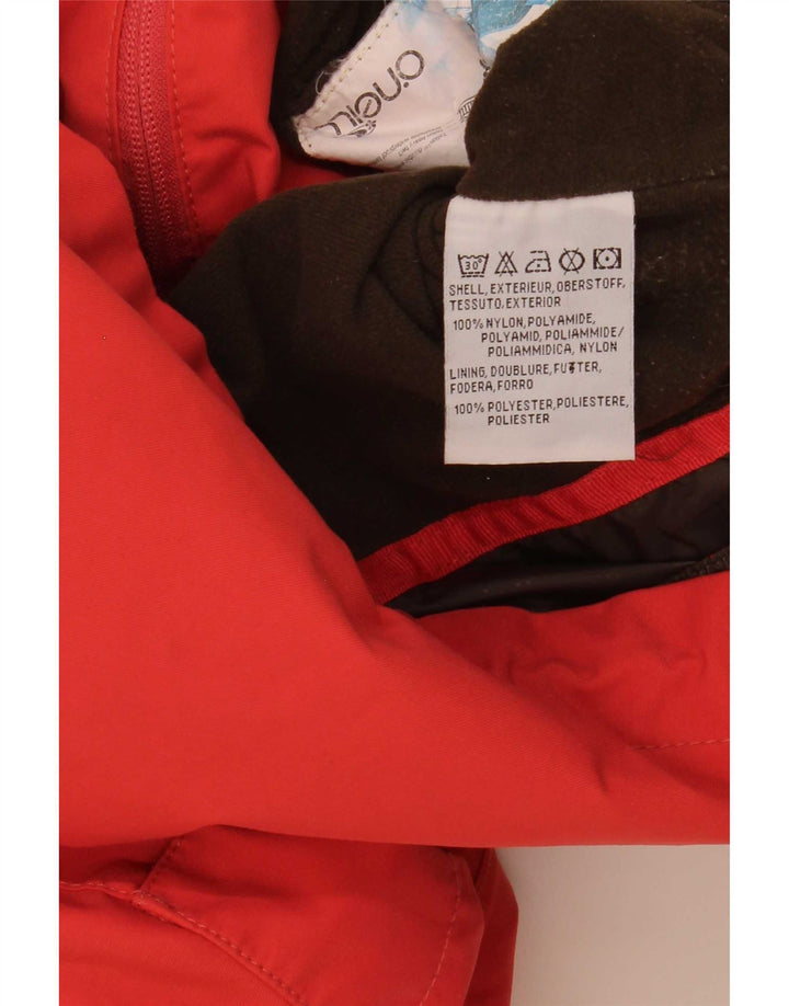 O'Neill Womens Windbreaker Jacket UK 10 Small Red Nylon