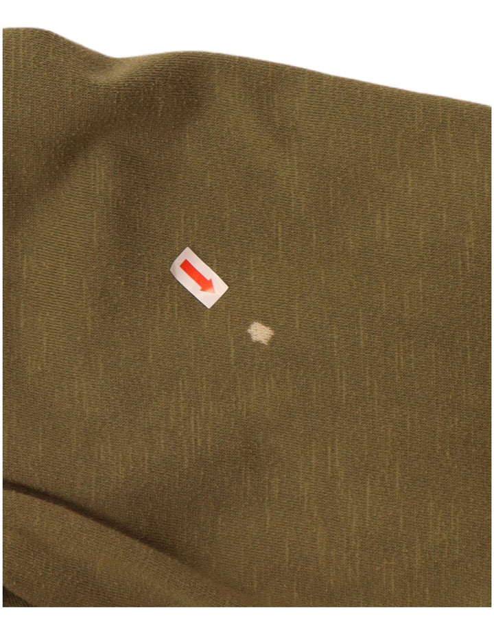 O'NEILL Mens Sherpa Zip Hoodie Sweater Medium Green Cotton