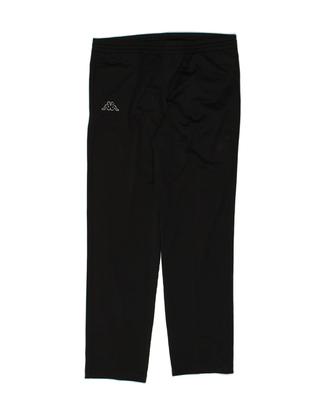 KAPPA Mens Tracksuit Trousers Large Black Polyamide | Vintage Kappa | Thrift | Second-Hand Kappa | Used Clothing | Messina Hembry 