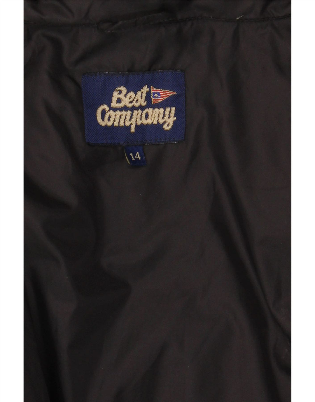 BEST COMPANY Womens Oversized Padded Gilet UK 14 Large Black