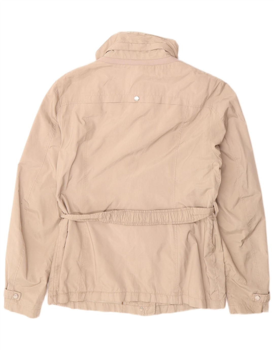 Geox Womens Respira Utility Jacket UK 14 Large Beige Polyester