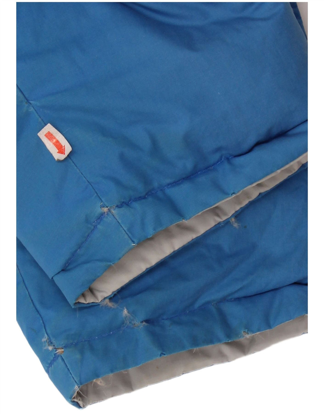 Diadora Mens Hooded Reversible Padded Jacket UK 40 Large Blue Polyester