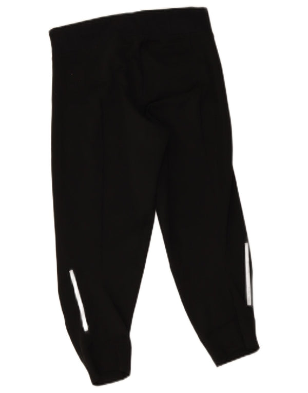 Adidas Womens Climalite Capri Leggings UK 8/10 Small Black Polyester