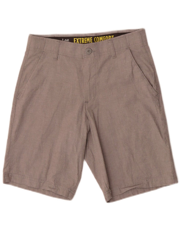 Lee Mens Chino Shorts W30 Medium Grey Cotton