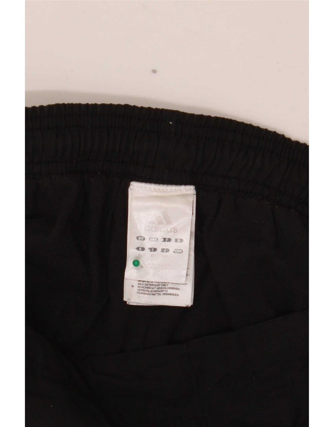Adidas Womens Tracksuit Trousers UK 16 Large Black Polyester