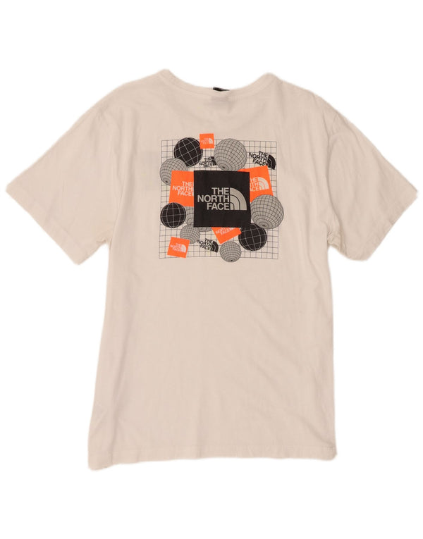 The North Face Mens Graphic T-Shirt Top Large White Cotton