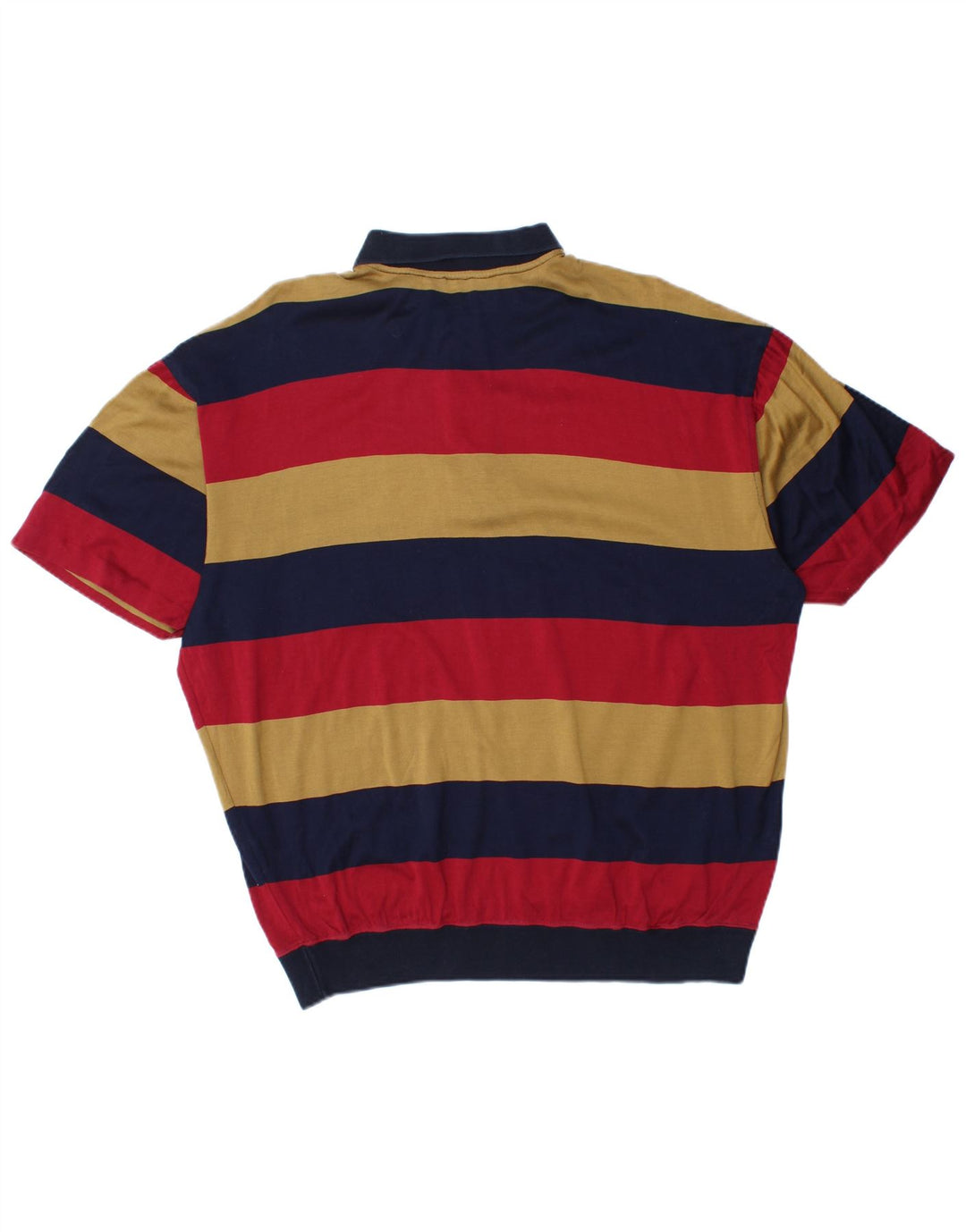 Paul & Shark Mens Polo Shirt XL Multicoloured Striped Cotton