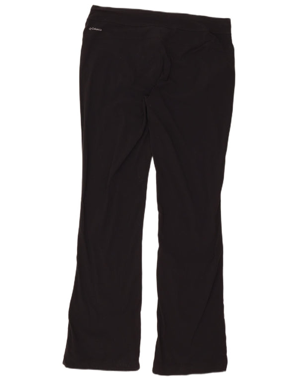 Columbia Womens Bootcut Chino Trousers UK 8 Small W32 L32 Black Nylon