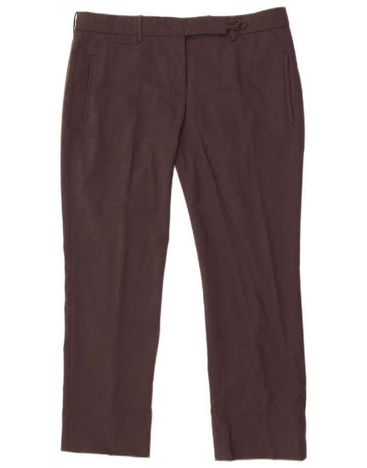 Prada Womens Straight Suit Trousers IT 44 Medium W34 L26 Grey