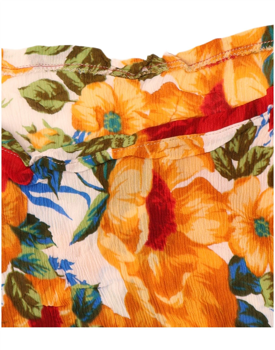 Vintage Womens Blouse Top UK 16 Large Multicoloured Floral