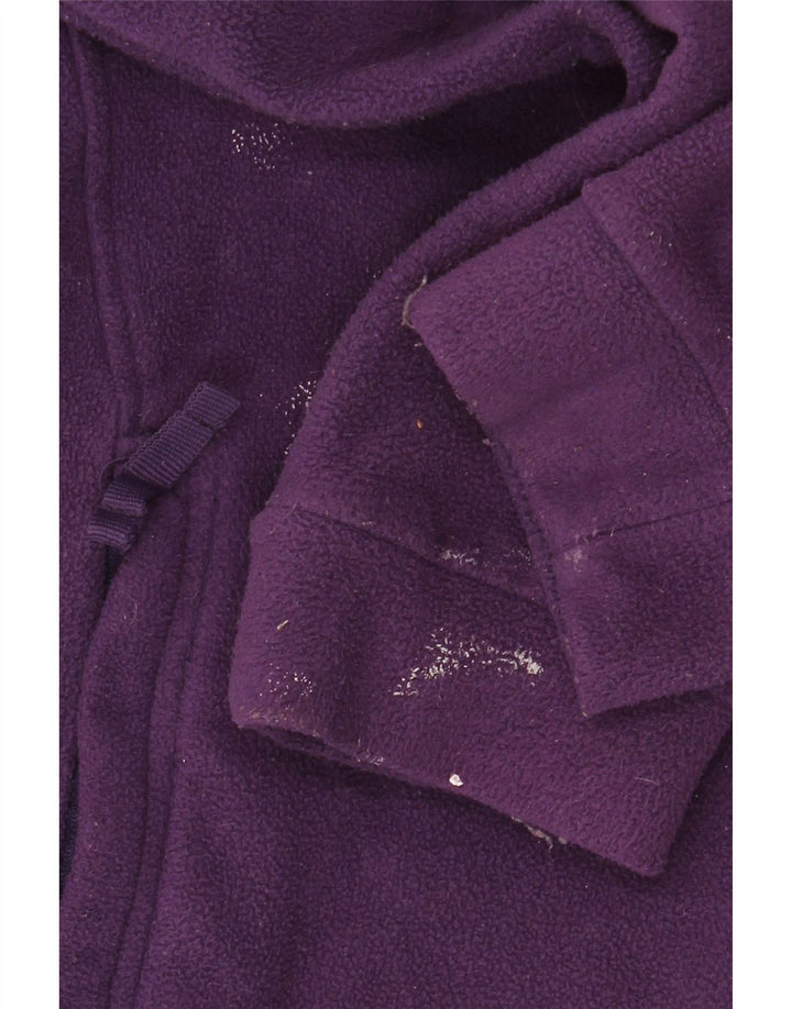 Mountain Warehouse Womens Fleece Jacket UK 16 Large Purple Polyester
