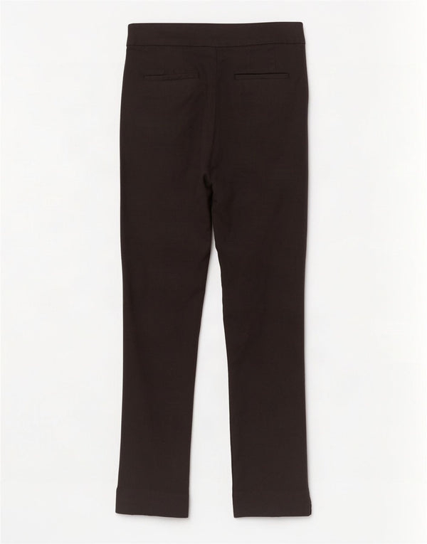 Boden Womens Slim Chino Trousers UK 12 Medium W30 L30 Black Cotton