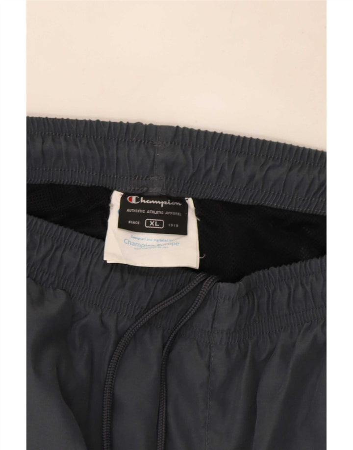 Champion Mens Tracksuit Trousers XL Grey Polyester
