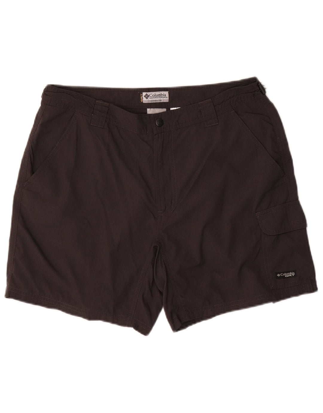 COLUMBIA Womens Cargo Shorts US 12 Large W32  Black Nylon