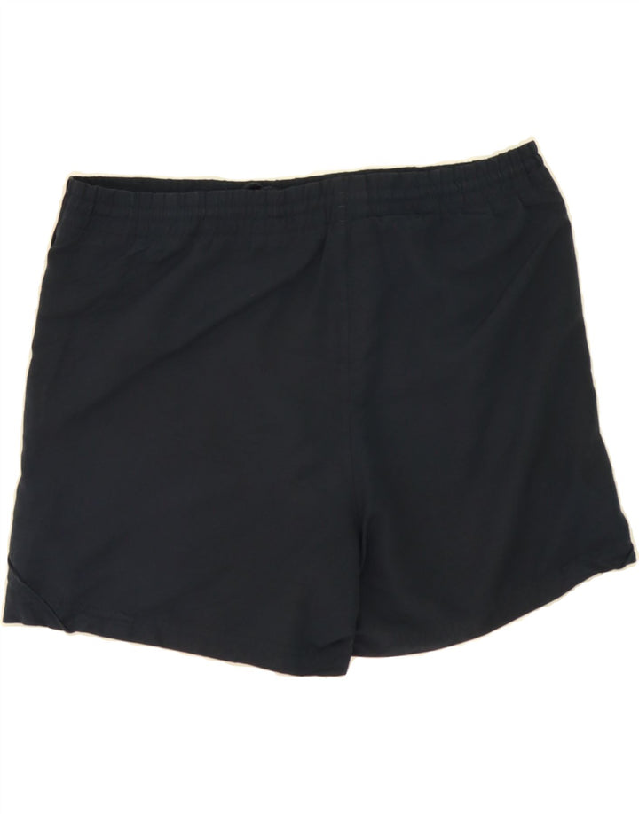 ADIDAS Mens Sport Shorts Small  Navy Blue Polyester Vintage Adidas and Second-Hand Adidas from Messina Hembry 