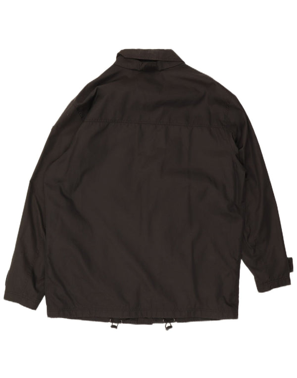 Paul & Shark Mens Utility Jacket UK 40 Large Black Nylon