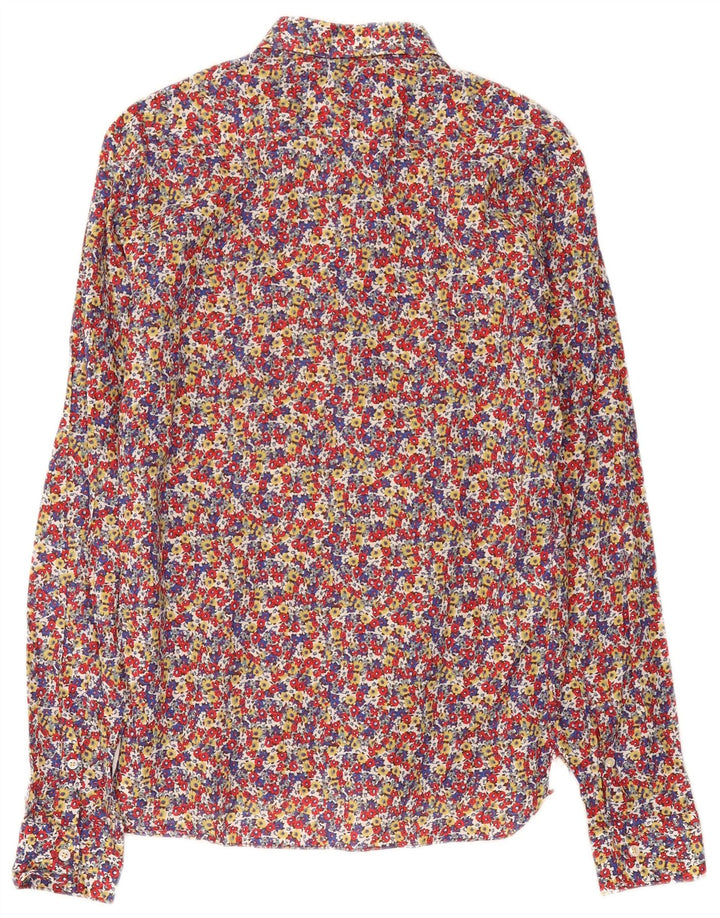 Zara Mens Slim Fit Shirt Medium Multicoloured Floral